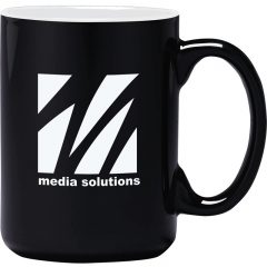 Atlas Collection Mug – 15 oz - 83000_83000-Black-White_12829