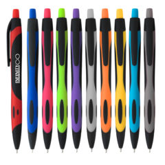 Two-Tone Sleek Write Rubberized Pen - 833_group