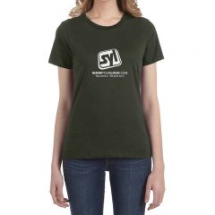 Ladies’ Anvil Lightweight T-Shirt - City Green