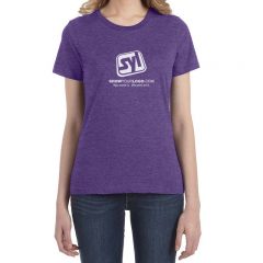 Ladies’ Anvil Lightweight T-Shirt - Heather Purple