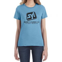 Ladies’ Anvil Lightweight T-Shirt - Light Blue