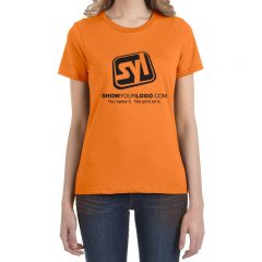Ladies’ Anvil Lightweight T-Shirt - Mandarin Orange
