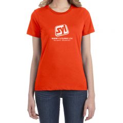 Ladies’ Anvil Lightweight T-Shirt - Orange