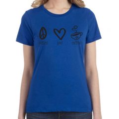 Ladies’ Anvil Lightweight T-Shirt - Royal Blue