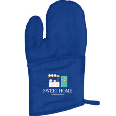 Quilted Cotton Canvas Oven Mitt - 9002_ROY_Colorbrite