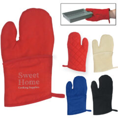 Quilted Cotton Canvas Oven Mitt - 9002_group