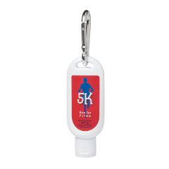 Sunscreen With Carabiner – SPF30 – 1.8 oz - 9061_WHT_White_Label