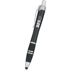 Tri-Band Pen with Stylus - 908_BLK_Silkscreen