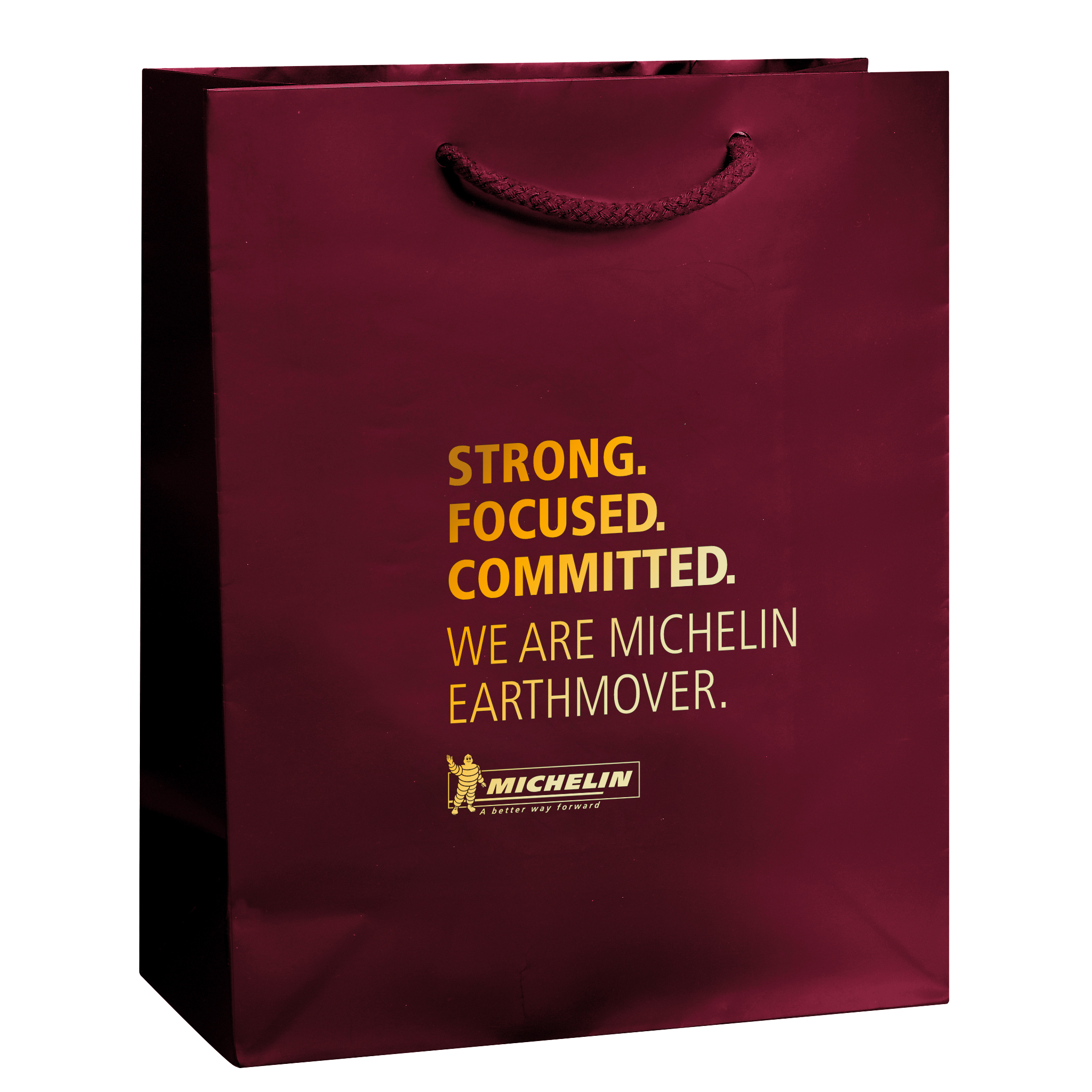 Glossy Paper Gift Bags With Logo