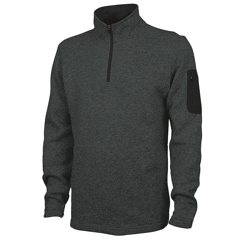 Men's Heathered Fleece Pullover