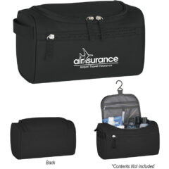 Deluxe Travel Toiletry Bag - 9419_BLK_Silkscreen