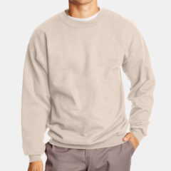 Hanes Ultimate Cotton® Crewneck Sweatshirt - 97480_omf_fl