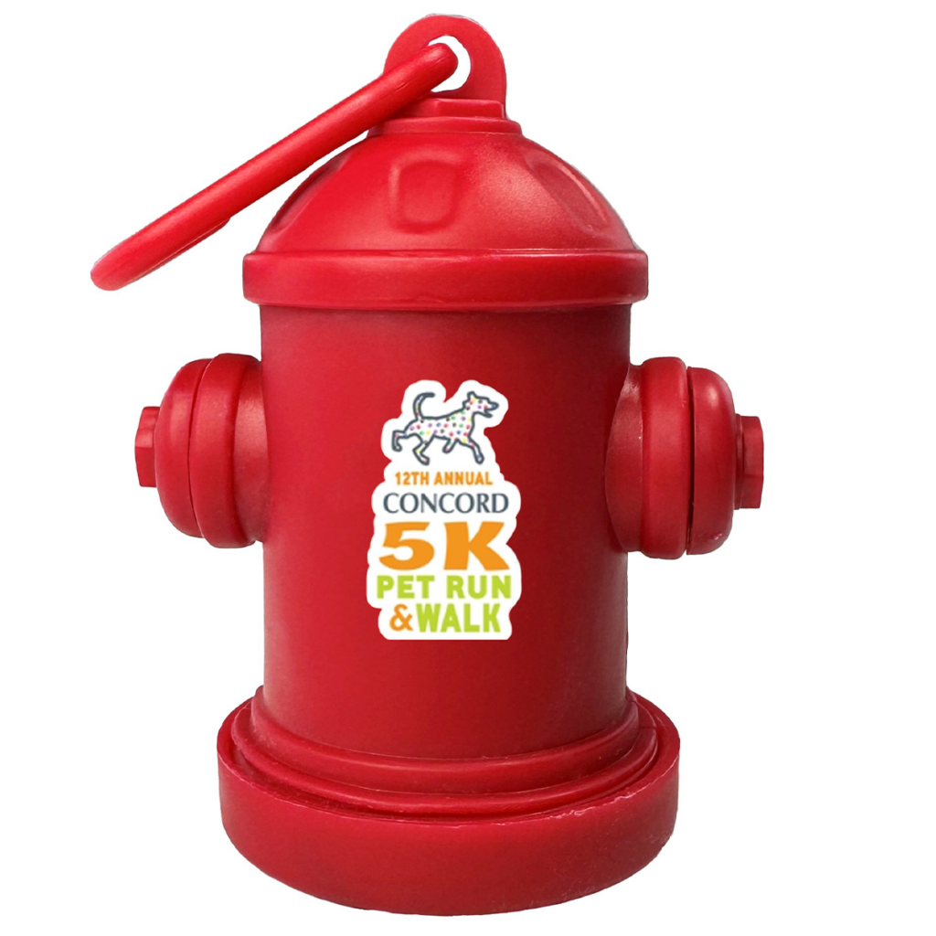 Fire Hydrant Pet Clean-Up Bag Dispenser - A10354 8211 Red