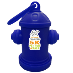 Fire Hydrant Pet Clean-Up Bag Dispenser - A10354 8211 Royal
