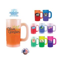 Mood Color Changing Beer Stein – 14 oz - A252 80-77550-frosted-to-orange