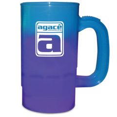 Mood Color Changing Beer Stein – 14 oz - Blue Purple