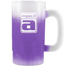 Mood Color Changing Beer Stein – 14 oz - Frost Purple