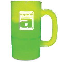 Mood Color Changing Beer Stein – 14 oz - Yellow Green