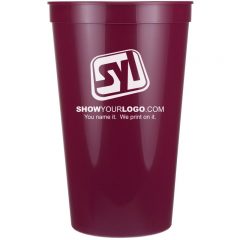 Large Plastic Cups – 22 oz - A259-0459_maroon-copy