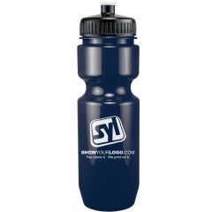 Basic Fitness Water Bottles – 22 oz - A306-0391_navy_black