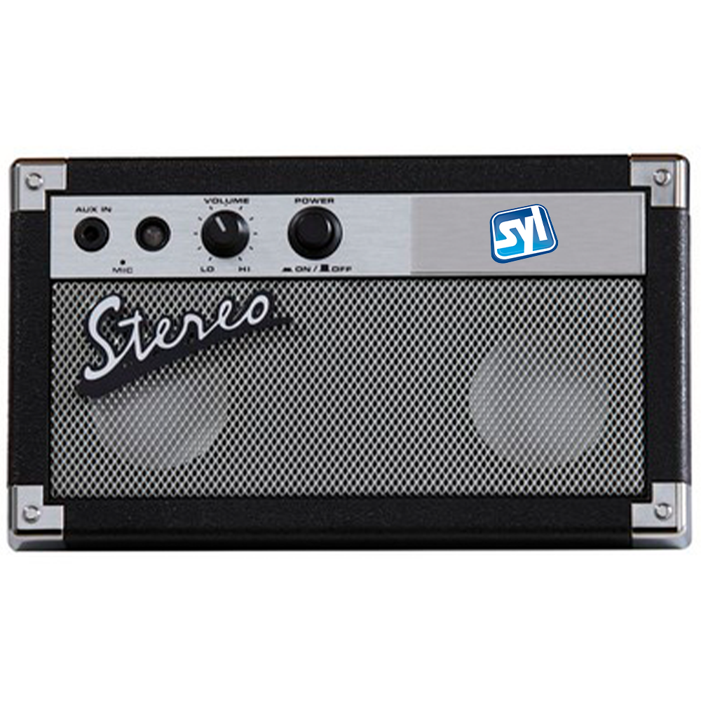 Amp It Up Portable Bluetooth™ Speaker - Ampitupbluetoothspeakerblack