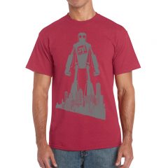 Gildan Heavyweight Cotton T-shirts - AntiqueCherryRed