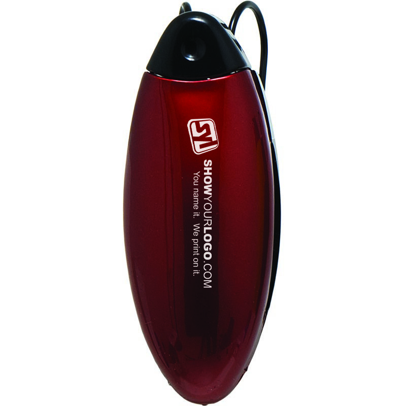 Sunglasses Holder Clips with Printed Logo - B1005-0765_red