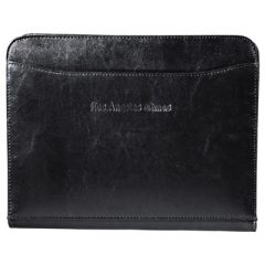 Renaissance Leather Padfolio - B653 black