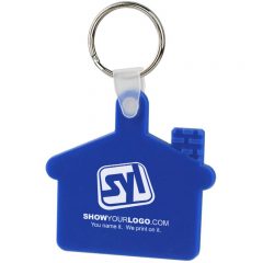 Soft Key Tags with Logo - B802-2096_blue