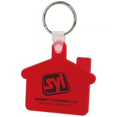 Soft Key Tags with Logo - B802-2096_red