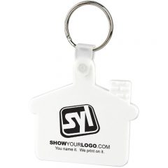 Soft Key Tags with Logo - B802-2096_white