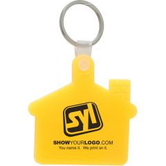 Soft Key Tags with Logo - B802-2096_yellow