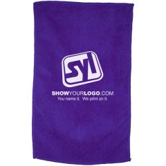 Customized Rally Towels - B975-0649_purple