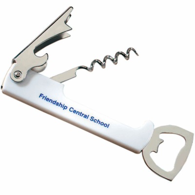 Bottle Opener with Corkscrew