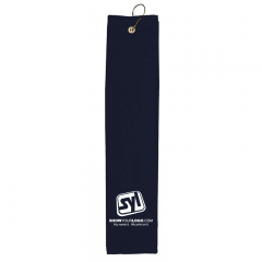 Jewel Collection Custom Printed Golf Towels - C482 navy
