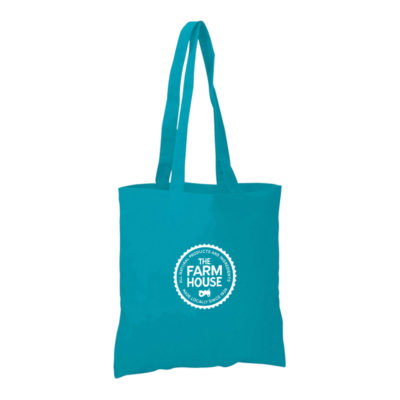 Colored Economy Tote_Teal