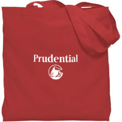 Colored Gusseted Economy Tote - Colored Gusseted Economy Tote_Red