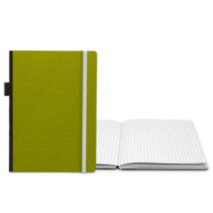 Contempo Bookbound Journal – 5″ x 7″ - Contempo Bookbound Journal_Apple Green Canvas