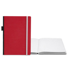 Contempo Bookbound Journal – 5″ x 7″ - Contempo Bookbound Journal_Red Canvas