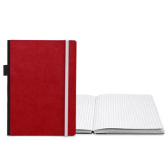 Contempo Bookbound Journal – 5″ x 7″ - Contempo Bookbound Journal_Red Napa