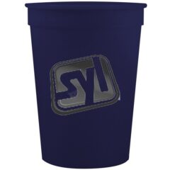 Smooth Plastic Stadium Cup – 12 oz - DC09AE46721D30AED5451D9E1BD24202