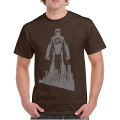 Gildan Heavyweight Cotton T-shirts - DarkChocolate