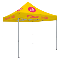 Deluxe 10′ Tent Kit with Four Location Full-Color Imprints - Deluxe 10 Tent Kit with Four Location Full-Color Imprintslemon