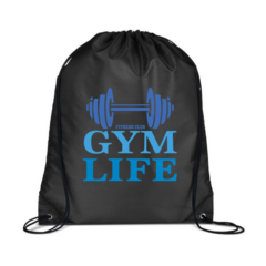 Drawstring Bag - Drawstring Bag 8211 Black