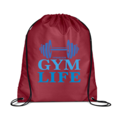 Drawstring Bag - Drawstring Bag 8211 Burgundy