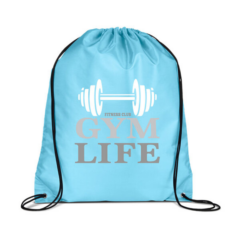 Drawstring Bag - Drawstring Bag 8211 Carolina Blue