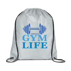 Drawstring Bag - Drawstring Bag 8211 Grey