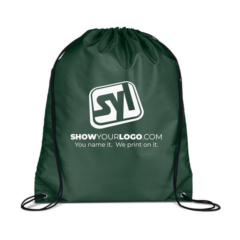 Drawstring Bag - Drawstring Bag 8211 Hunter Green
