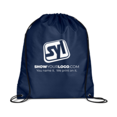 Drawstring Bag - Drawstring Bag 8211 Navy Blue
