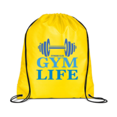 Drawstring Bag - Drawstring Bag 8211 Yellow